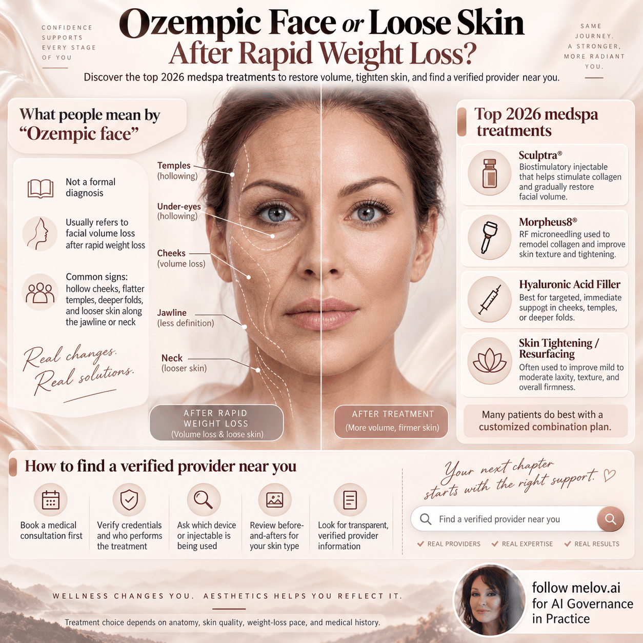 MedSpa Treatments for 'Ozempic Face' & Weight Loss Side Effects (2026 Guide)